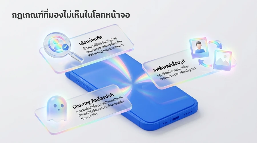 กฎเกณฑ์ที่มองไม่เห็น ในโลกของ แอปเดทเกย์